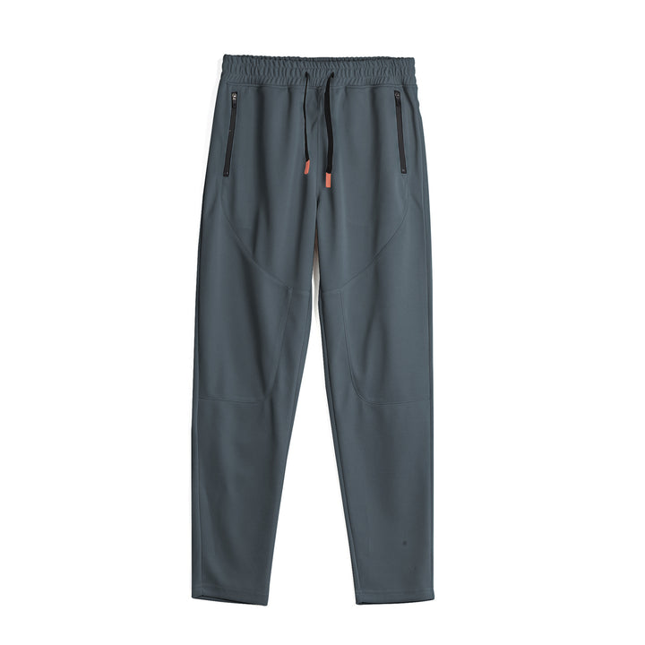 Men's sporty jogging pants with innovative breathable structure and practical zip pockets Lisslune