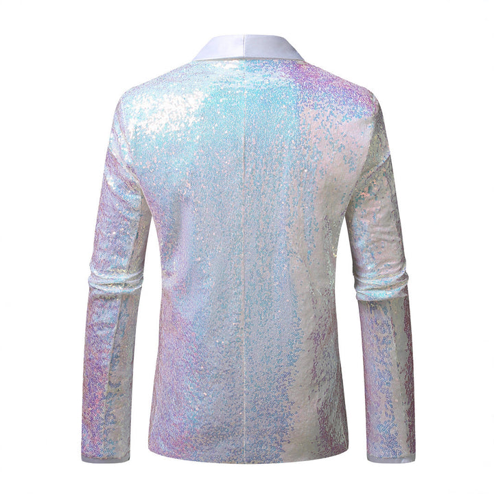 Men's glamorous sequin blazer Lisslune