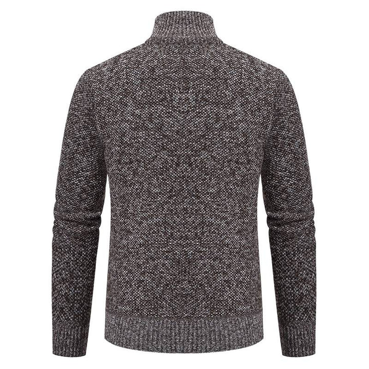 Men's cardigan with modern pattern and slim fit Lisslune