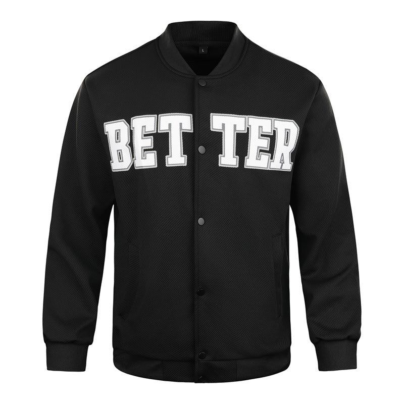 Men's Leisure Jacket In Sporty Design Lisslune