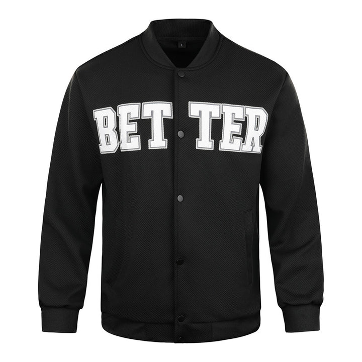 Men's Leisure Jacket In Sporty Design Lisslune