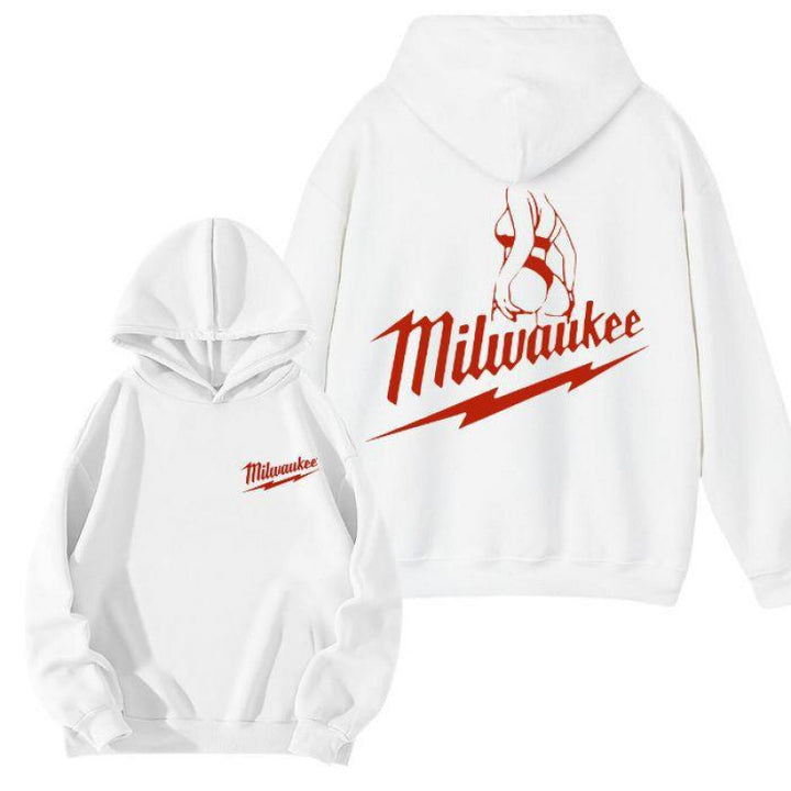Women's hoodie with modern logo print and soft inner side Lisslune