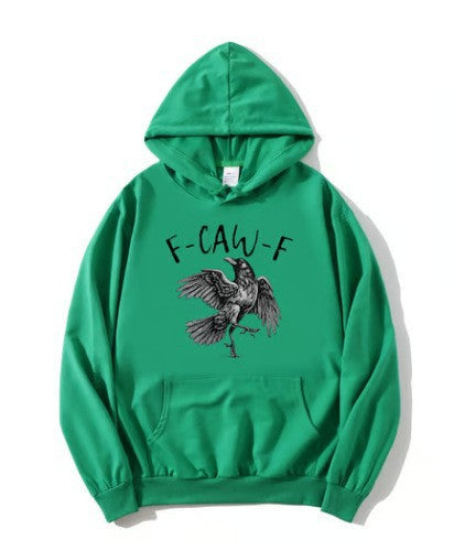 Women's hoodie with creative crow design Lisslune