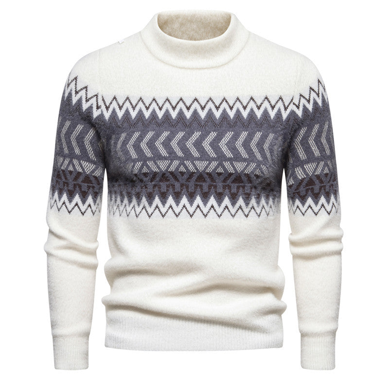 Men's Turtleneck Sweater Lisslune