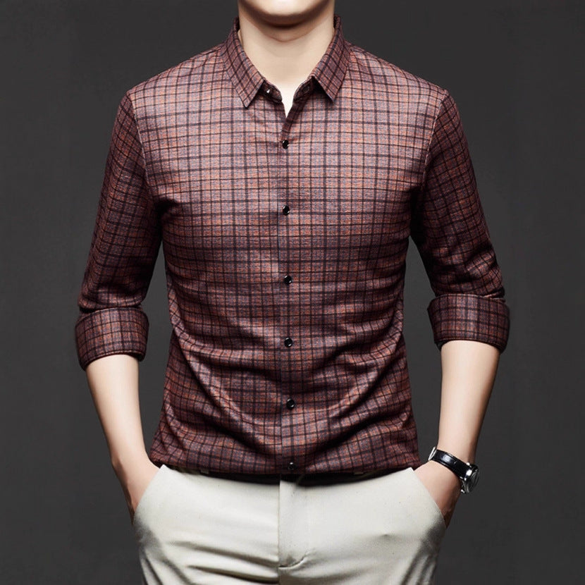 Men's checked shirt Lisslune
