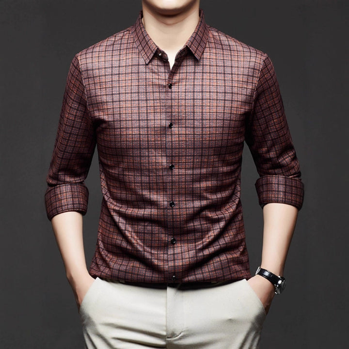 Men's checked shirt Lisslune