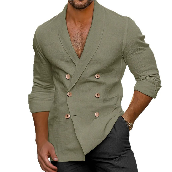 Men's stylish and elegant linen jacket Lisslune