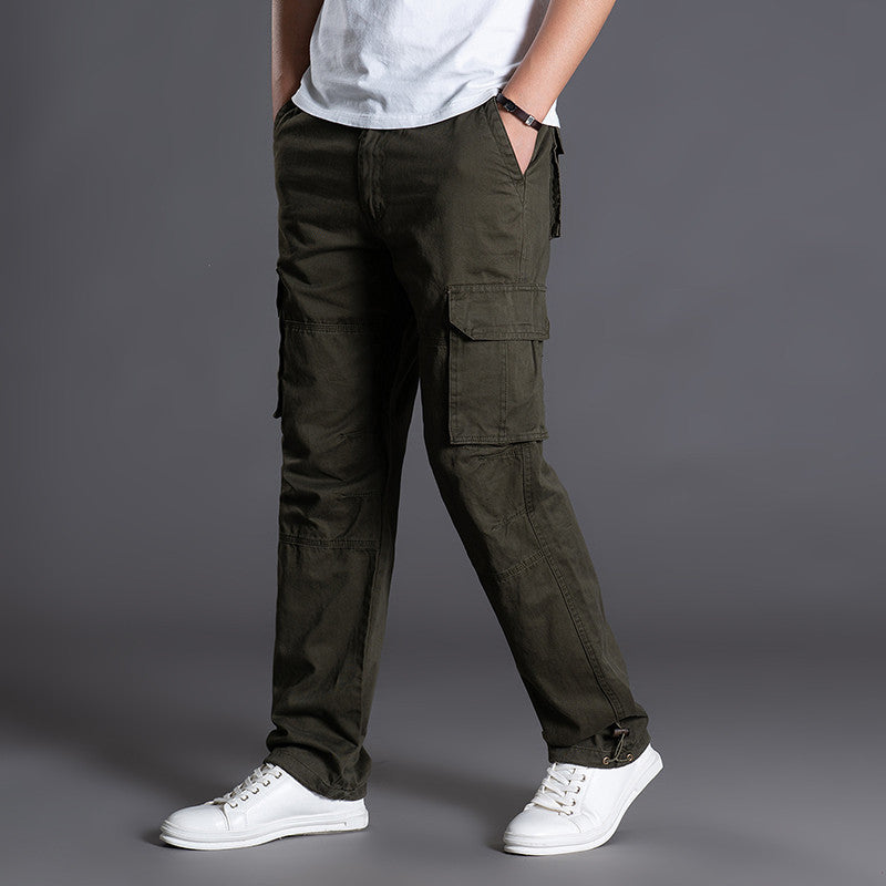 Men's cargo pants with many pockets Lisslune
