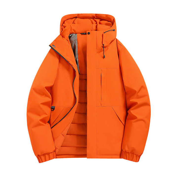 Men's Functional Winter Jacket with Removable Hood Lisslune