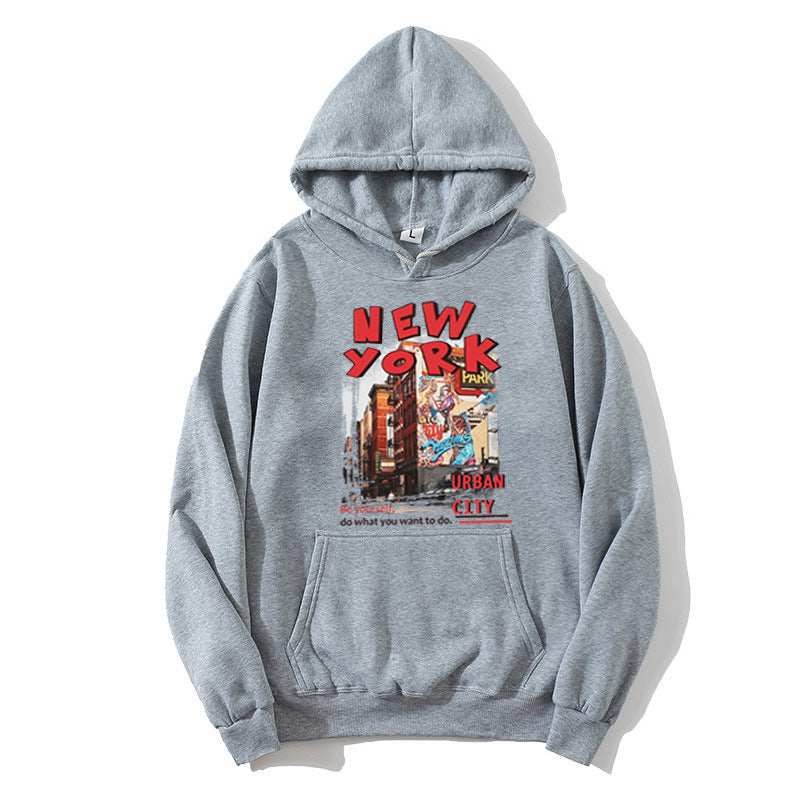 Women's hoodie with urban New York design Lisslune