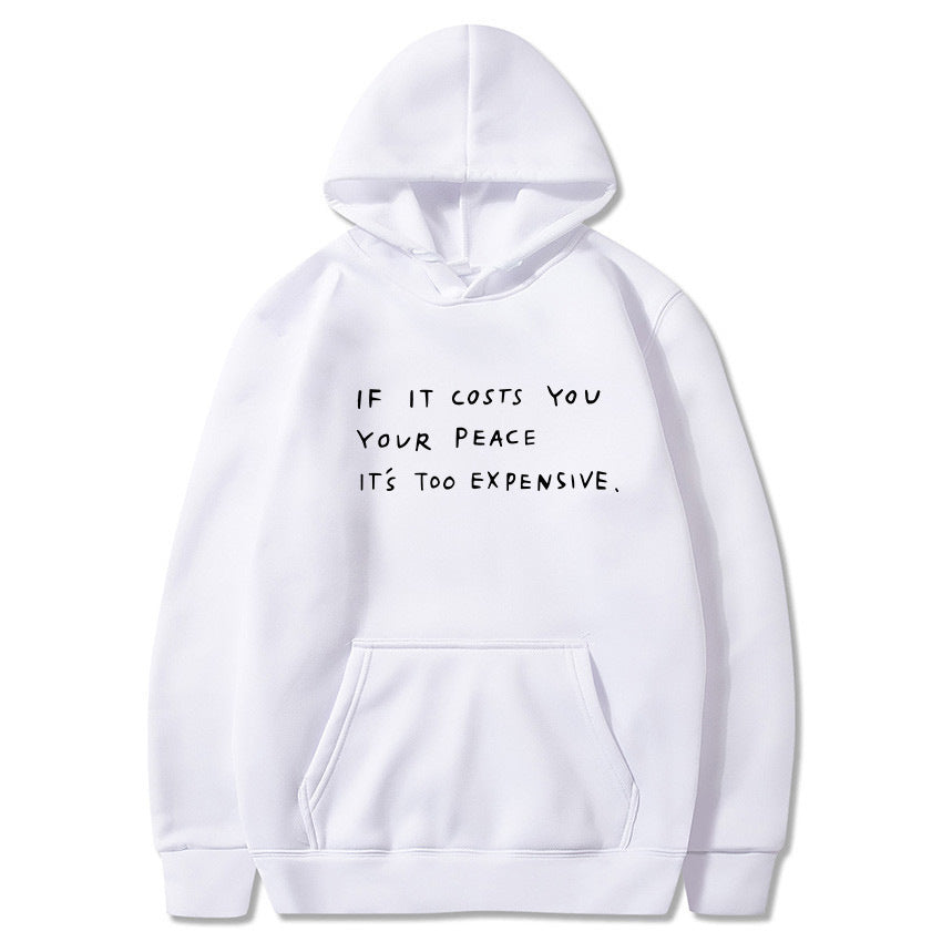 Women's hoodie with inspiring motif Lisslune
