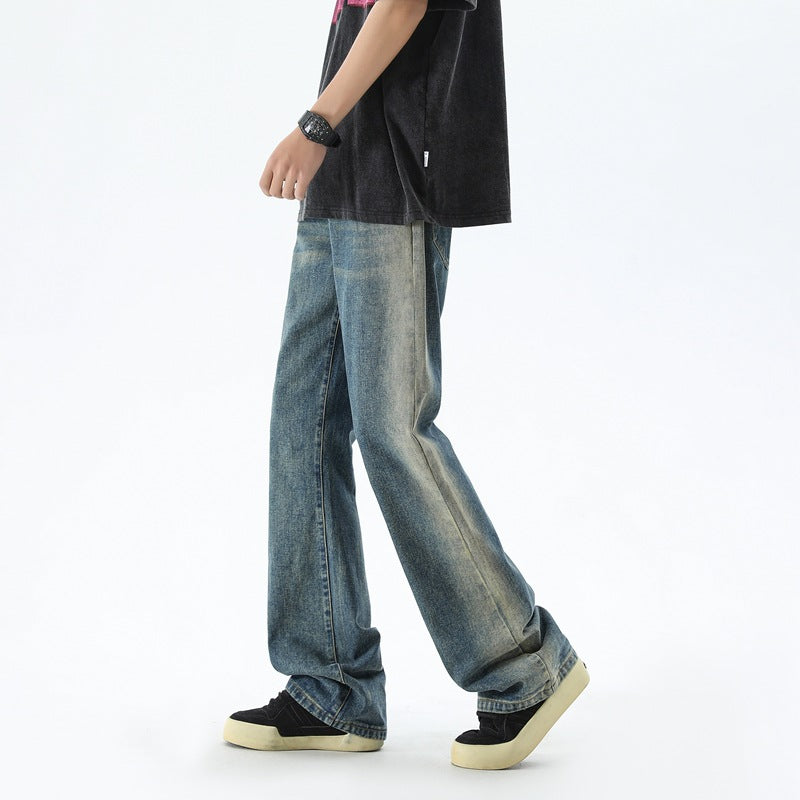 Men's casual wide jeans Lisslune