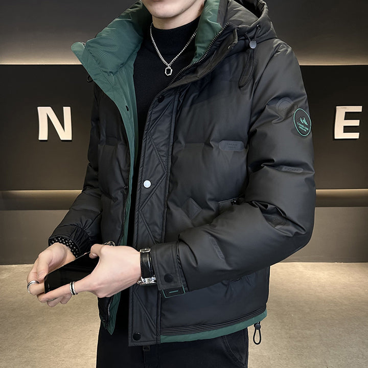 Men's Insulated Functional Jacket with Adjustable Hood Lisslune