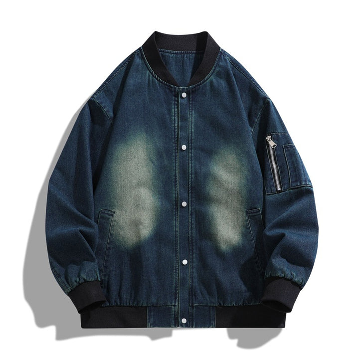 Men's casual bomber jacket with practical pockets and thermoregulating inner lining Lisslune