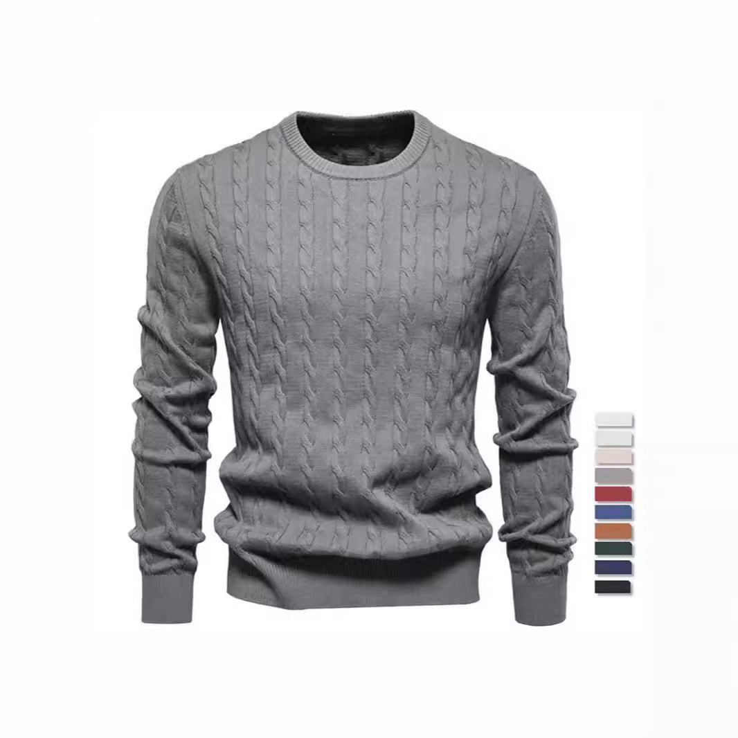 Men's Patterned Knit Sweater Lisslune