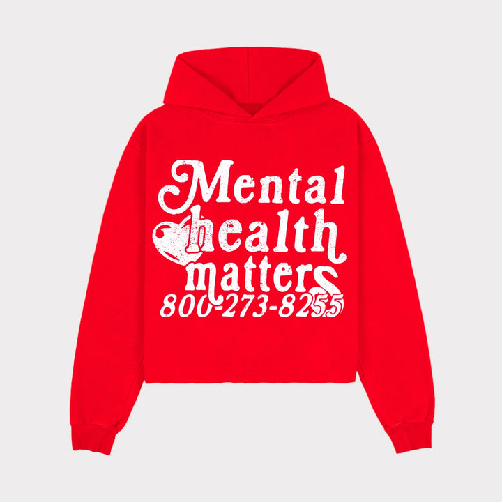 Women's hoodie with statement print Lisslune