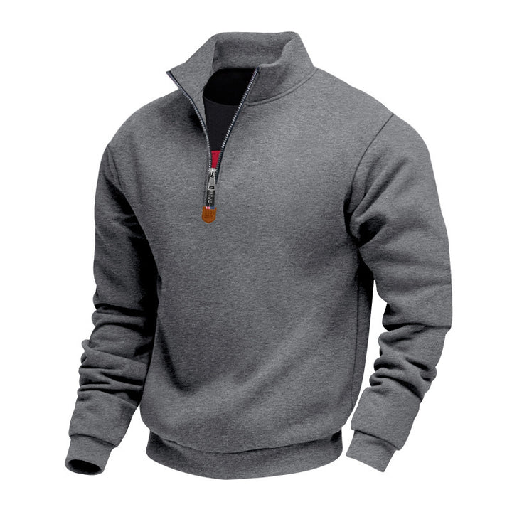 Men's sweatshirt with stand-up collar Lisslune