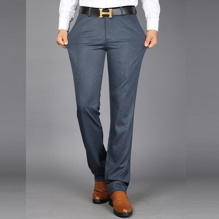 Men's Slim Fit Pants with Innovative Pocket Design Lisslune