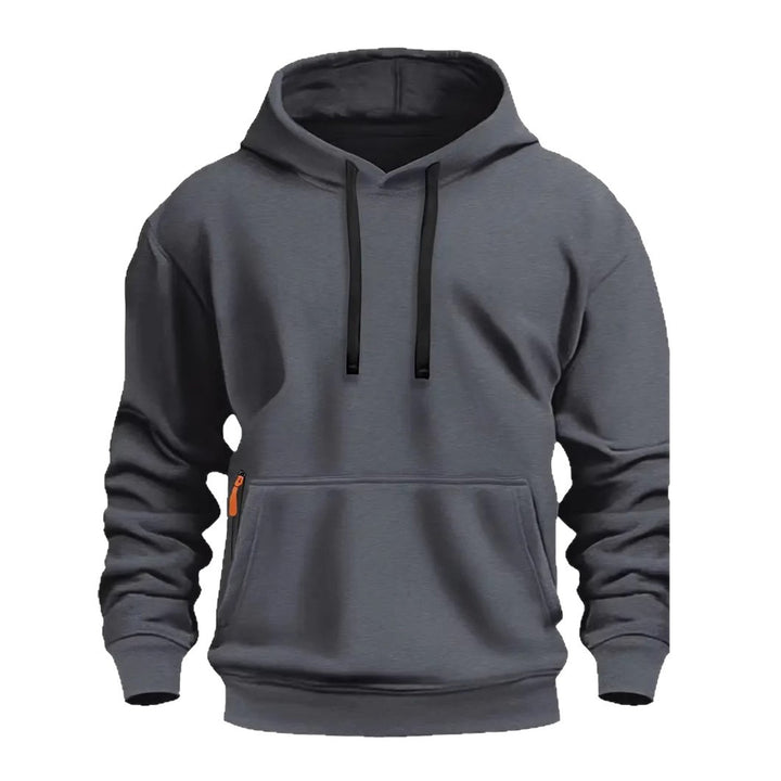 Men's sporty hoodie with practical pockets and breathable material Lisslune