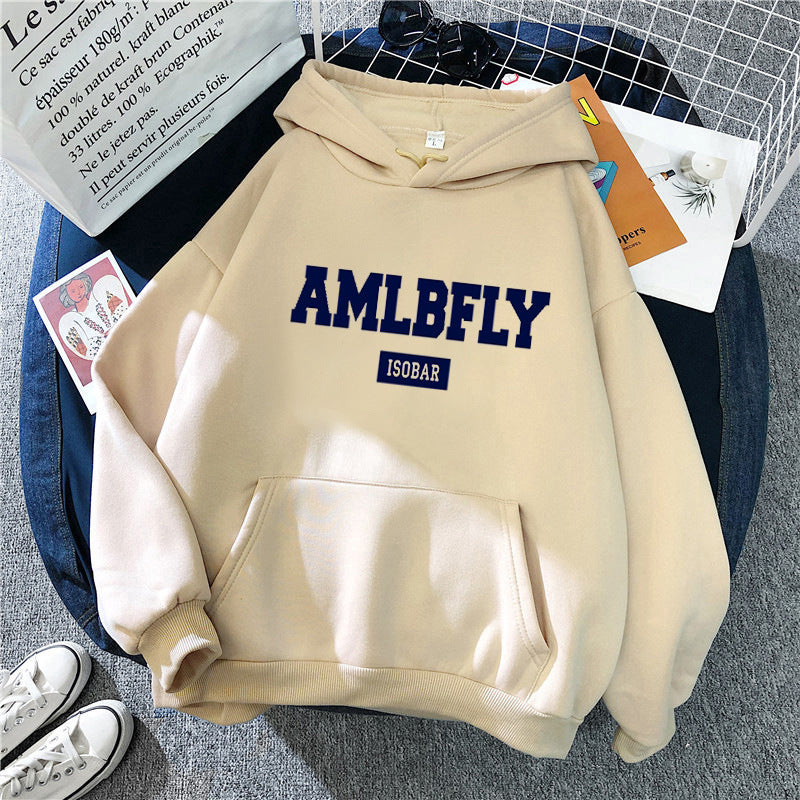 Women's hoodie with fashionable print Lisslune