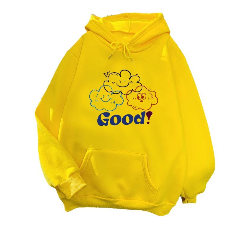 Women's hoodie with playful cloud design Lisslune