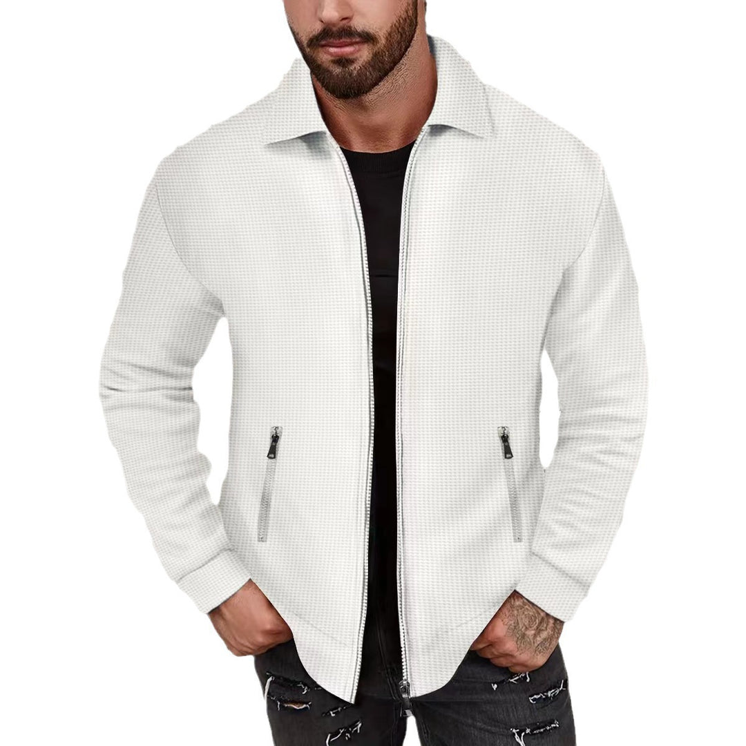 Men's lightweight vest with textured design and practical zip pockets Lisslune