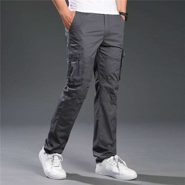 Men's versatile cargo pants with practical pockets Lisslune