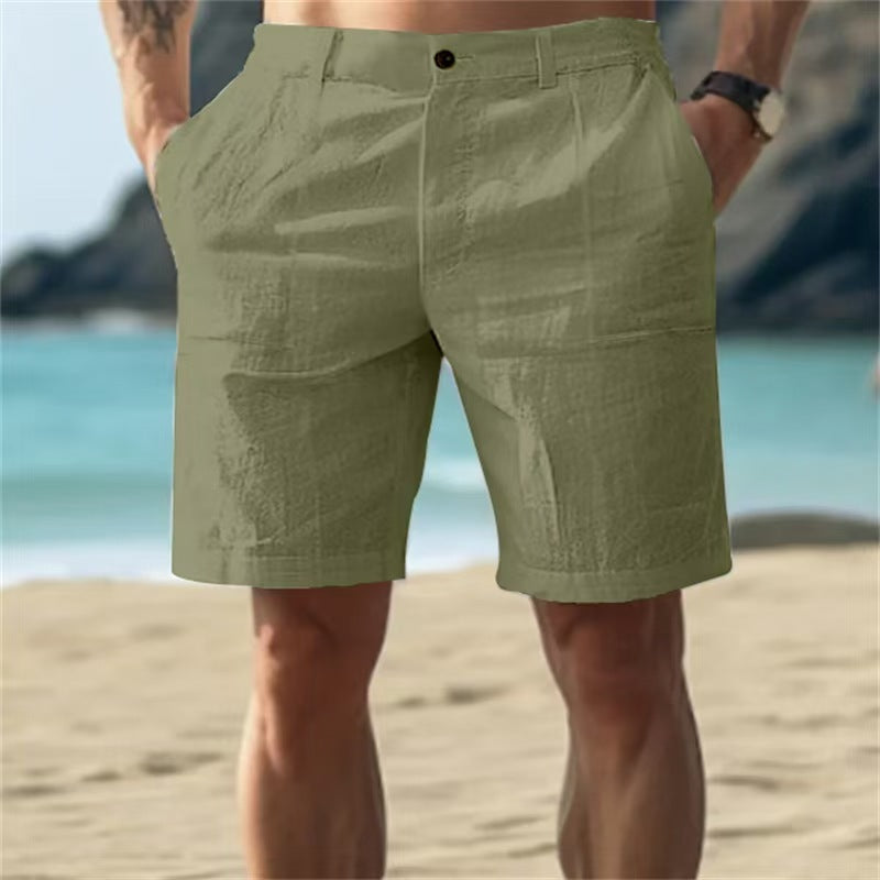 Men's swim shorts with quick-drying material and practical side pockets Lisslune