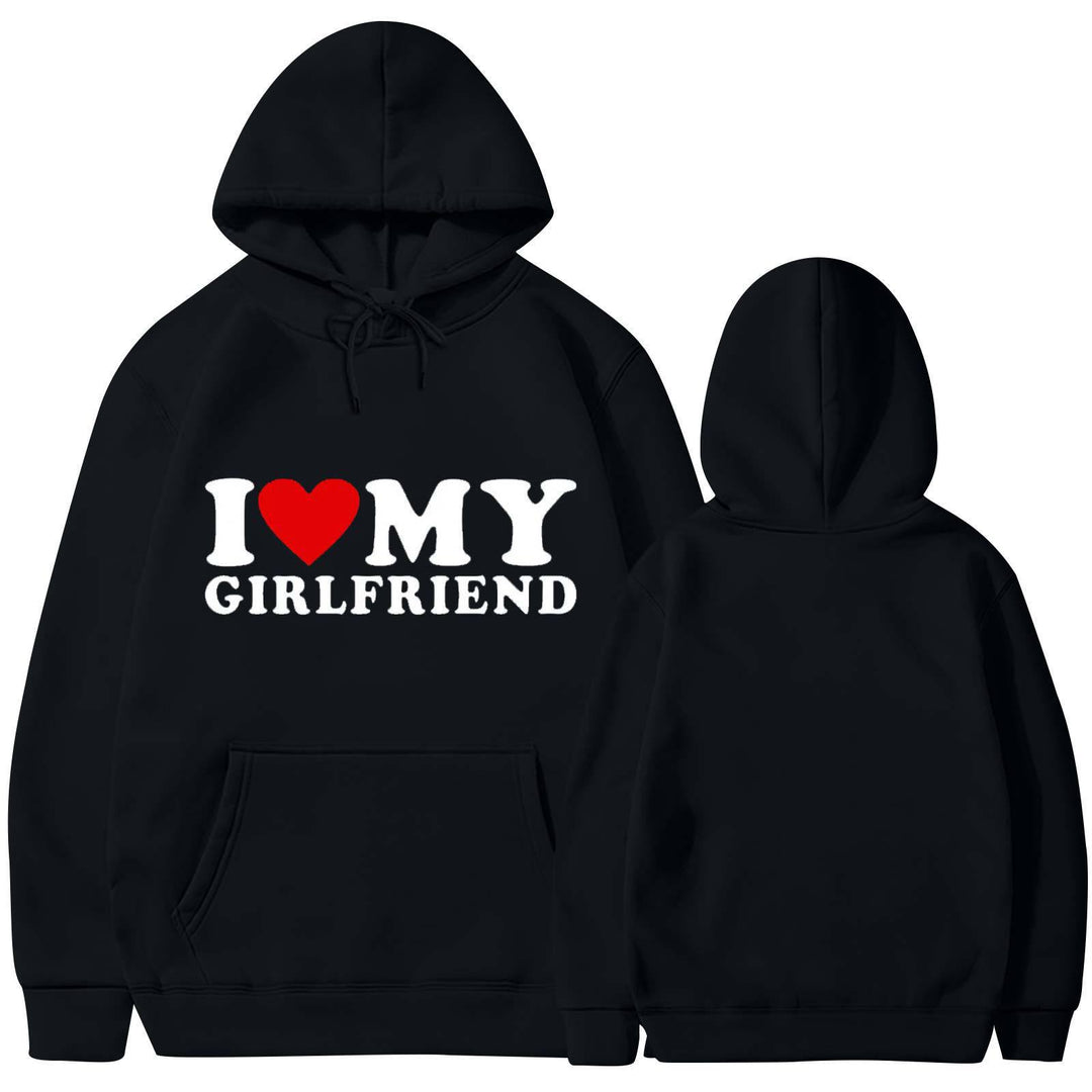 Women's casual hoodie with heart graphic Lisslune