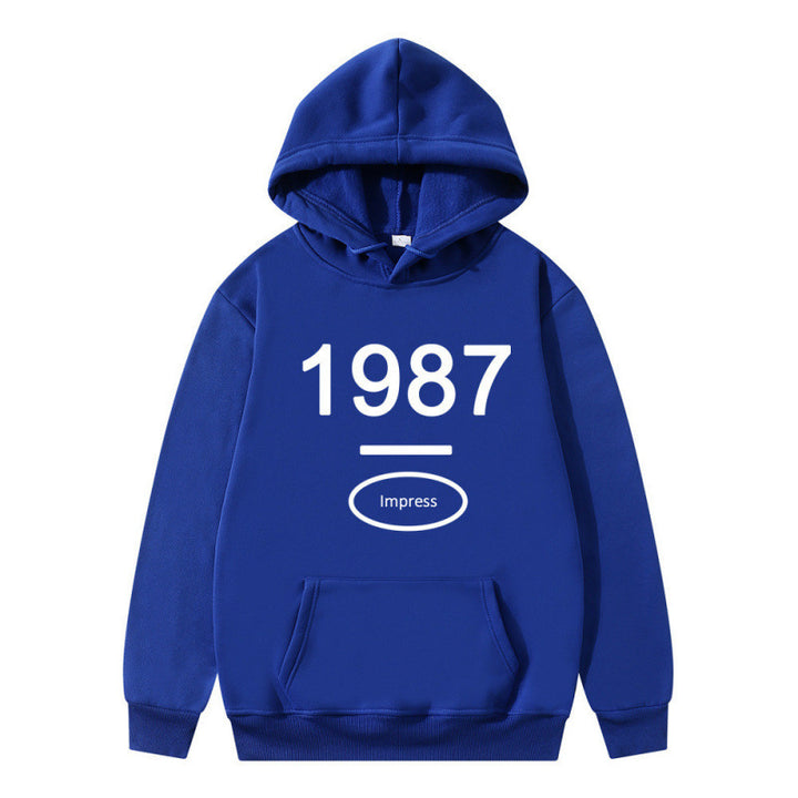 Women's hooded sweatshirt with practical kangaroo pocket design Lisslune