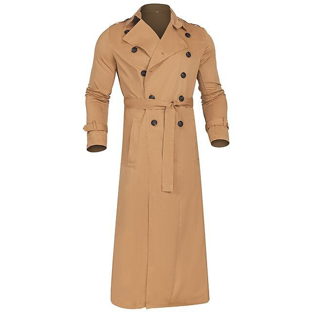 Men's elegant, minimalist long coat Lisslune