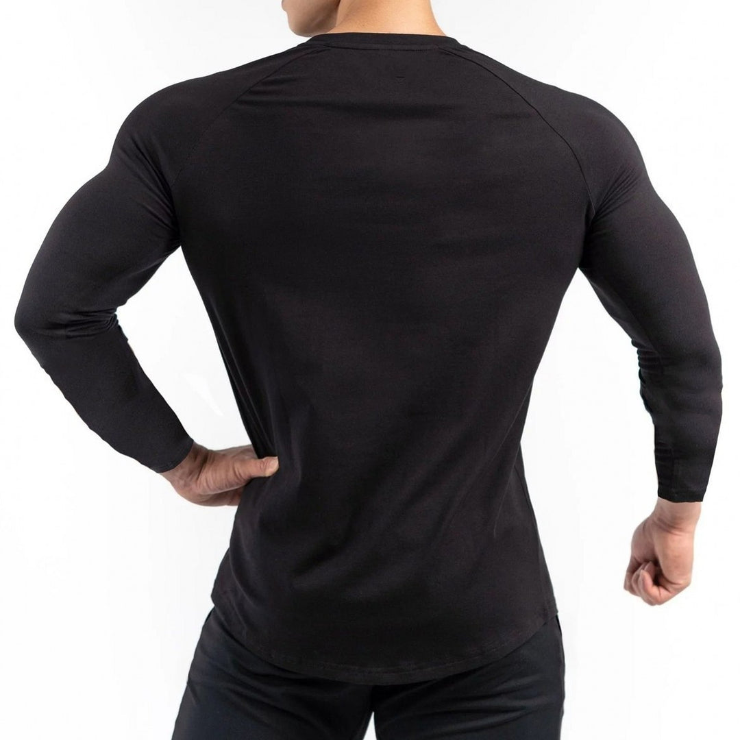 Men's compression t-shirt with innovative breathability and body-hugging fit Lisslune