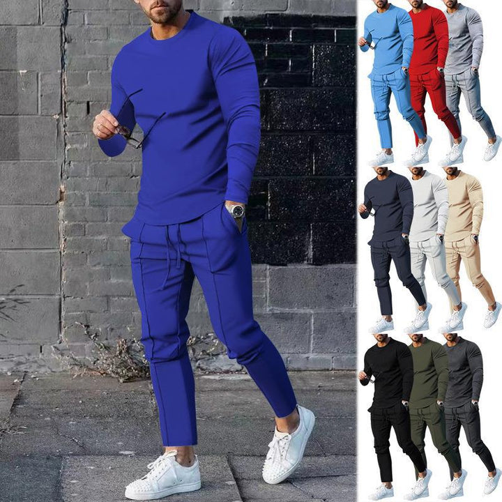 Men's casual sweatshirt and jogger set Lisslune