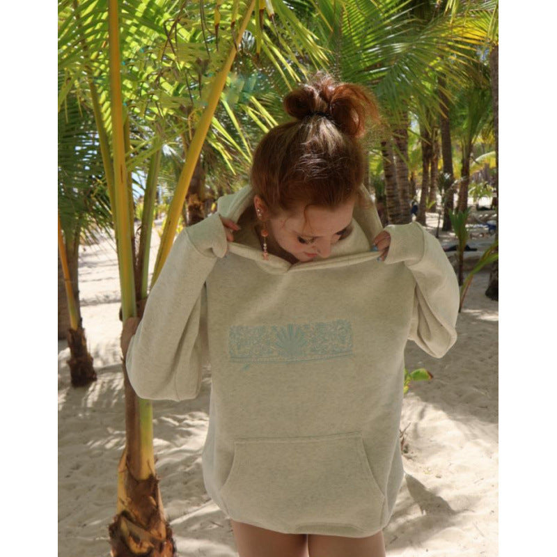 Women's Oversized Hoodie with Creative Graphics and Comfortable Fit Lisslune
