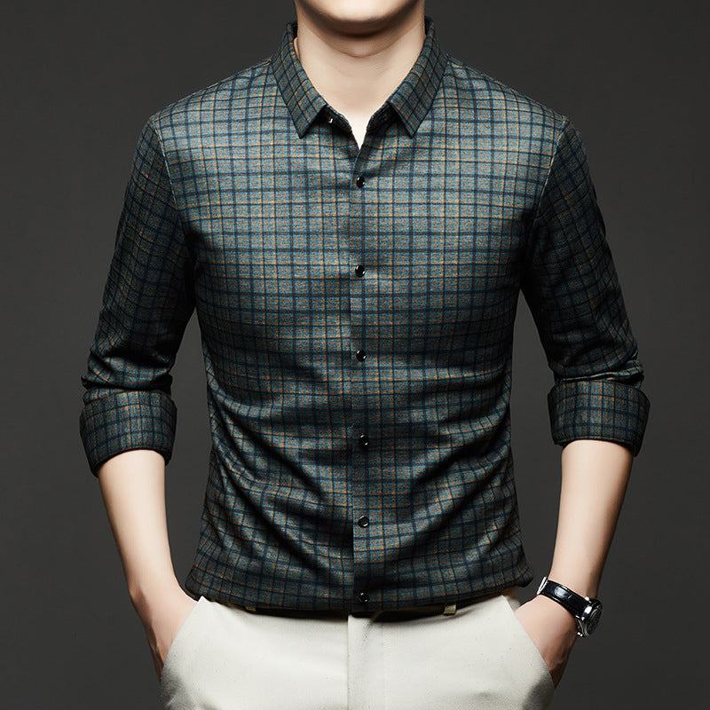 Men's checked shirt Lisslune