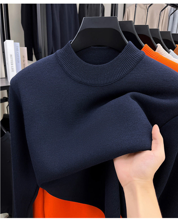 Men's Elegant Crew Neck Sweater made of high-grade cotton Lisslune