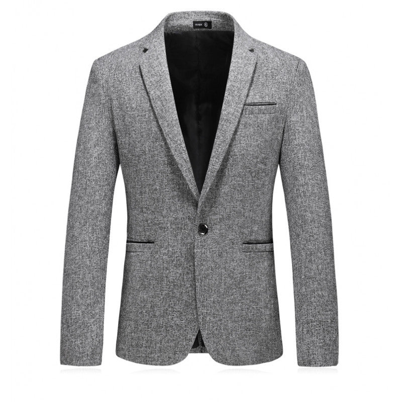 Men's elegant blazer with structured design and slim fit Lisslune