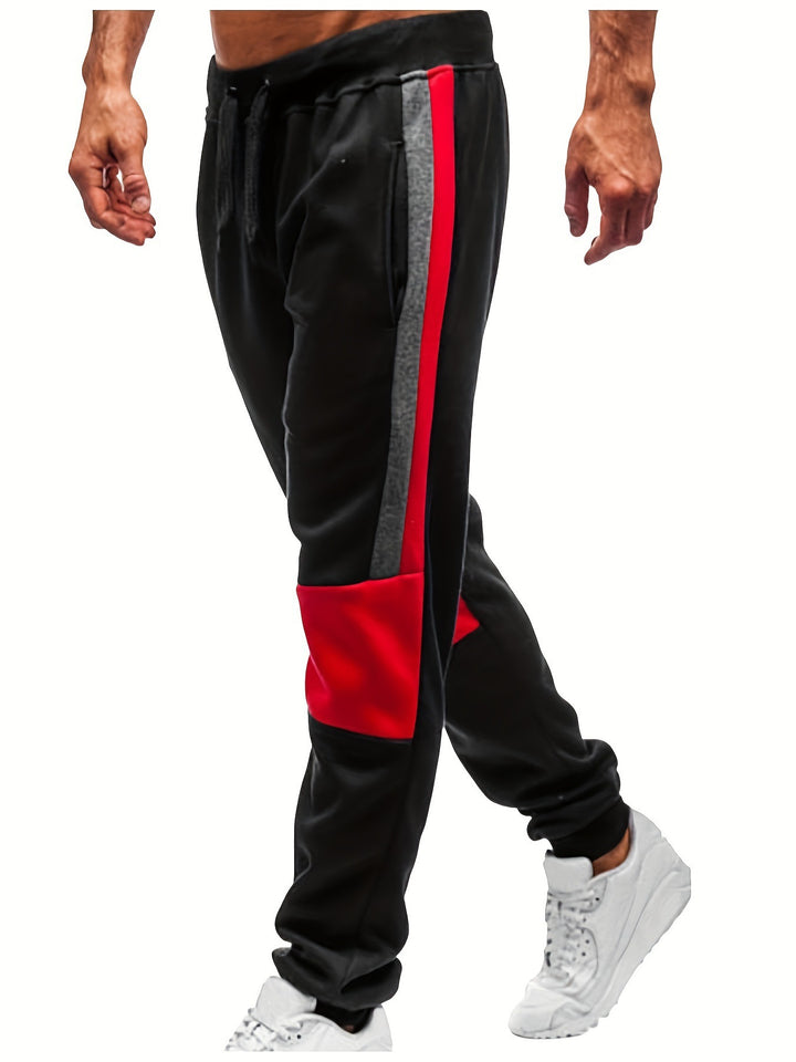 Men's Sporty Jogging Pants with Functional Pockets Lisslune