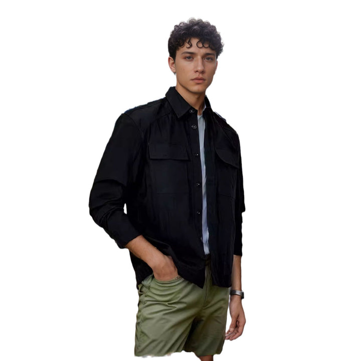 Men's casual summer jacket with wind protection Lisslune