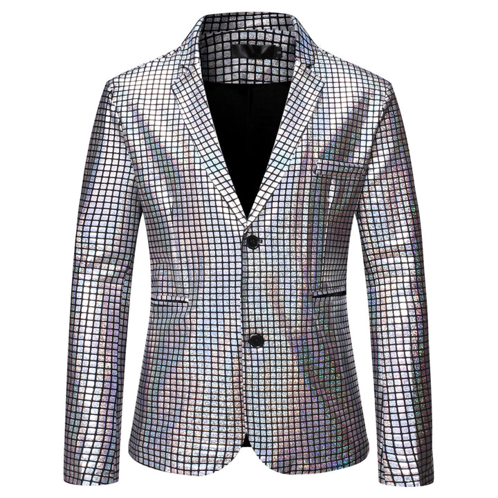 Men's extravagant sequin jacket in modern design Lisslune