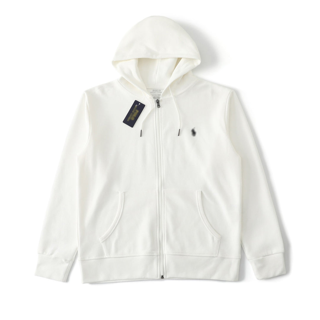 Women's hooded jacket with full zip and side pockets Lisslune