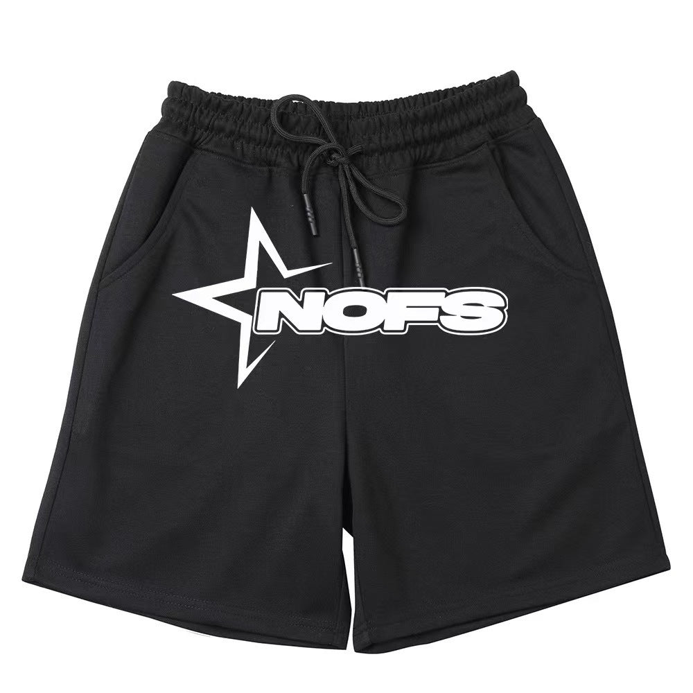 Women's comfortable sweat shorts with elastic waistband and side pockets Lisslune