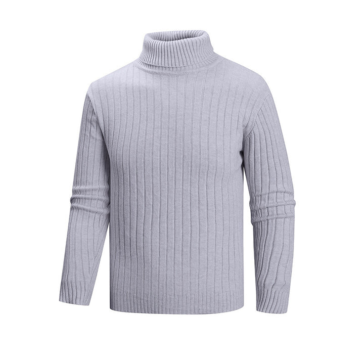 Men's Turtleneck Sweater made of high-quality fine knit Lisslune