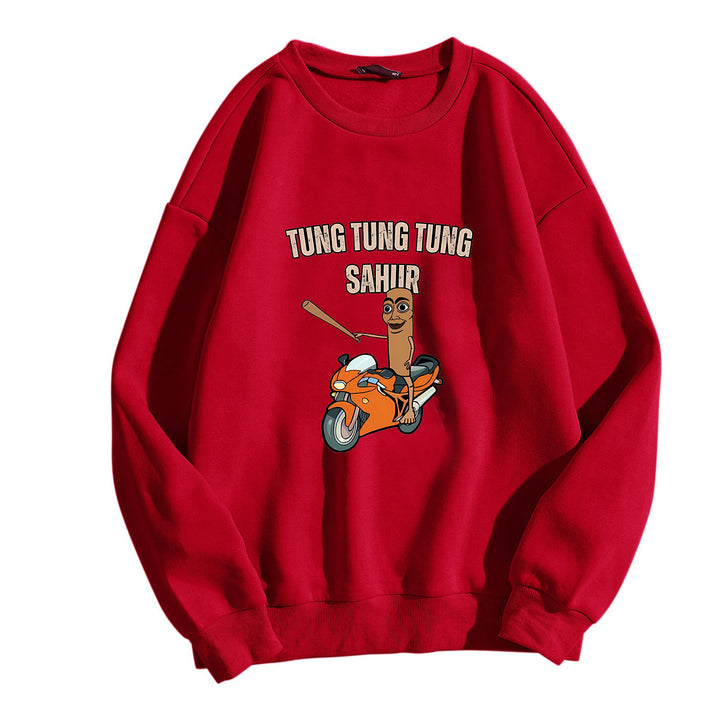 Women's casual sweatshirt with funny graphic design Lisslune