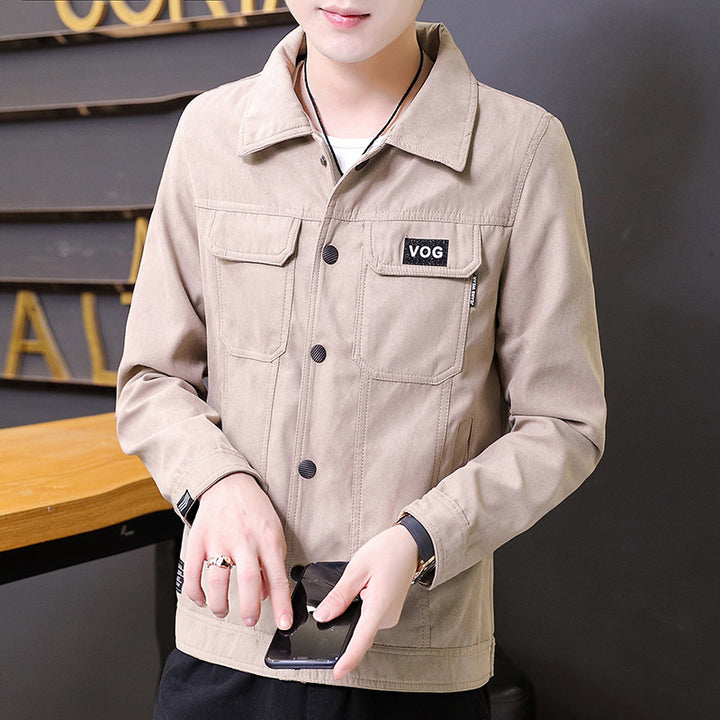 Men's Casual Denim Jacket Lisslune