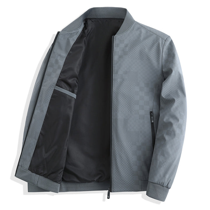 Men's modern leisure jacket with practical pockets Lisslune