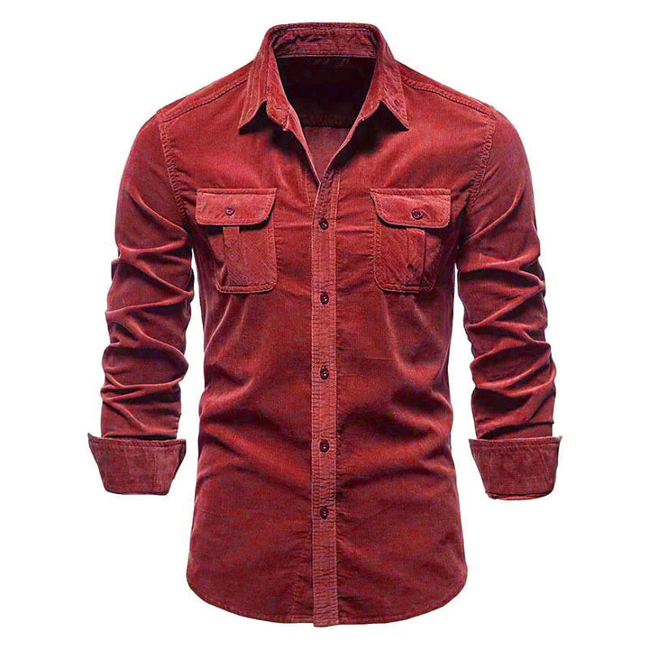 Men's casual shirt with classic flap pockets and stylish details Lisslune