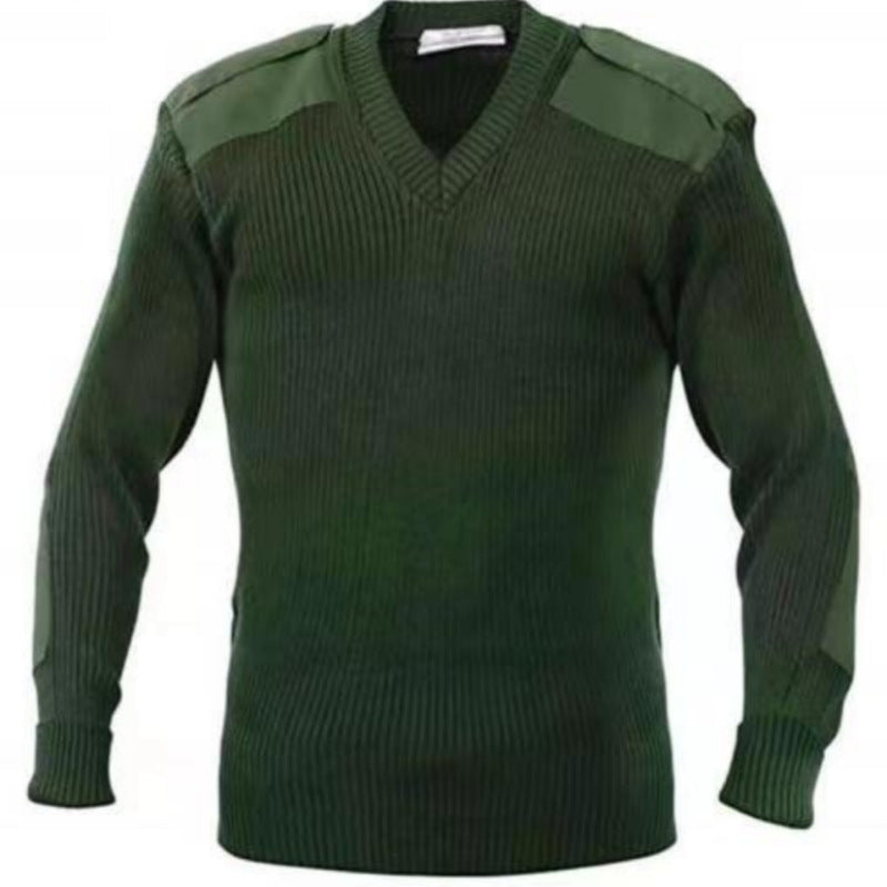 Men's textured knit top with shoulder details Lisslune