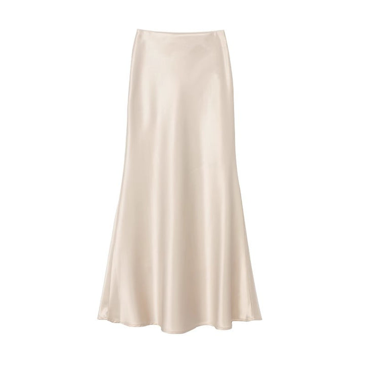 Ladies Elegant Maxi Skirt made of high-quality flowing material with a wide cut Lisslune
