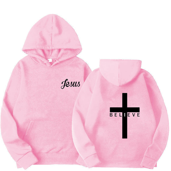 Women’s hoodie with motivational faith design and comfortable fit Lisslune